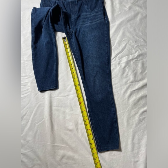 Spanx Ankle Skinny Jean Jegging Blue Womens size Large - Picture 5 of 7